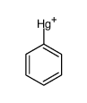 phenylmercury(1+)结构式