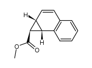 1a,7b-Dihydro-1H-cyclopropa[a]naphthalene-1-carboxylic acid methyl ester structure