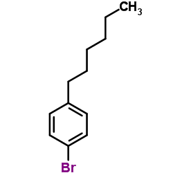 1-Bromo-4-hexylbenzene structure
