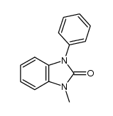 1-methyl-3-phenyl-1,3-dihydro-benzoimidazol-2-one结构式