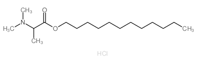 2-(二甲基氨基)丙酸十二酯盐酸盐图片
