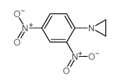 Aziridine,1-(2,4-dinitrophenyl)- Structure