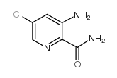 3-氨基-5-氯吡啶-2-酰胺结构式