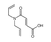 4-[bis(prop-2-enyl)amino]-4-oxobut-2-enoic acid Structure