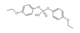bis(4-ethoxyphenyl) phosphate Structure