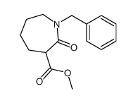 1-苄基-2-氧代-氮杂烷-3-羧酸甲酯结构式