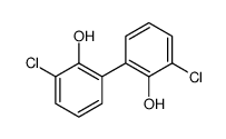 3,3'-Dichlorobiphenyl-2,2'-diol结构式