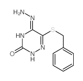 6-benzylsulfanyl-5-hydrazinyl-2H-1,2,4-triazin-3-one picture