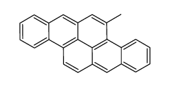 DIBENZO(b,def)CHRYSENE, 5-METHYL Structure