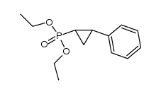 diethyl (2-phenylcyclopropyl)phosphonate Structure