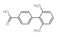 4-(2,6-二甲基苯基)苯甲酸结构式