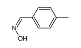 4-METHYLBENZALDEHYDE OXIME Structure