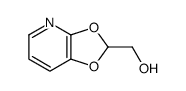 1,3-Dioxolo[4,5-b]pyridine-2-methanol结构式
