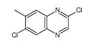 2,6-dichloro-7-methylquinoxaline structure