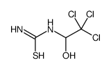 (2,2,2-trichloro-1-hydroxyethyl)thiourea结构式