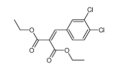 diethyl 3,4-dichlorobenzylidenemalonate结构式
