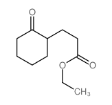 Cyclohexanepropanoic acid, 2-oxo-, ethyl ester Structure