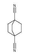 1,4-dicyanobicyclo(2.2.2)octane结构式