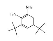 4,6-Di-tert.butyl-1,2-diaminobenzol Structure