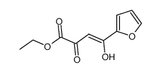 ethyl 4-(2-furyl)-2,4-dioxobutanoate Structure