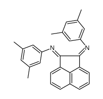 1-N,2-N-bis(3,5-dimethylphenyl)acenaphthylene-1,2-diimine结构式