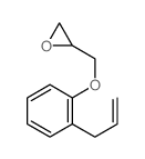2-[(2-prop-2-enylphenoxy)methyl]oxirane结构式