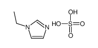 1-ethylimidazole,sulfuric acid Structure