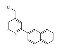 4-(chloromethyl)-2-naphthalen-2-ylpyridine picture