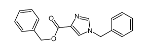 benzyl 1-benzylimidazole-4-carboxylate结构式