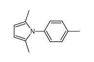 2,5-dimethyl-1-p-tolyl-1h-pyrrole结构式