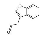 1,2-Benzisoxazole-3-acetaldehyde(9CI) Structure