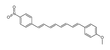 1-[8-(4-methoxyphenyl)octa-1,3,5,7-tetraenyl]-4-nitrobenzene Structure