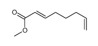 methyl octa-2,7-dienoate Structure