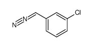 3-Chlorophenyldiazomethane结构式