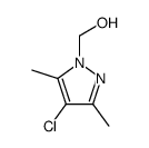 (4-chloro-3,5-dimethylpyrazol-1-yl)methanol Structure
