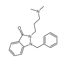 1-Benzyl-2-[3-(dimethylamino)propyl]indazol-3-one Structure