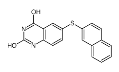 6-naphthalen-2-ylsulfanyl-1H-quinazoline-2,4-dione Structure