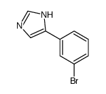 5-(3-溴苯基)-1H-咪唑结构式