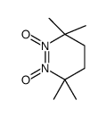 3,3,6,6-tetramethyl-2-oxidodiazinan-1-ium 1-oxide结构式