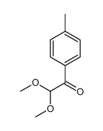 2,2-dimethoxy-1-(4-methylphenyl)ethanone结构式