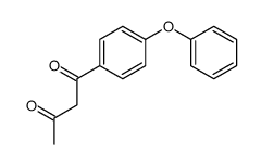 1-(4-phenoxyphenyl)butane-1,3-dione structure