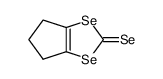 cyclopenta-1,3-diselenole-2-selone Structure