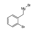 2-溴苯甲基溴化镁结构式