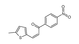 3-(5-methylthiophen-2-yl)-1-(4-nitrophenyl)prop-2-en-1-one Structure