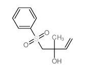 1-(benzenesulfonyl)-2-methyl-but-3-en-2-ol picture