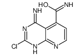 4-amino-2-chloropyrido[2,3-d]pyrimidine-5-carboxamide Structure
