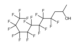 4,4,5,5,6,6,7,7,8,8,9,9,10,10,11,11,11-heptadecafluoroundecan-2-ol结构式