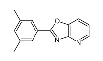 2-(3,5-dimethylphenyl)-[1,3]oxazolo[4,5-b]pyridine结构式