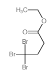 Butanoic acid, 4,4,4-tribromo-, ethyl ester Structure