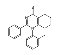 1-(2-methylphenyl)-2-phenyl-5,6,7,8-tetrahydroquinazoline-4-thione Structure